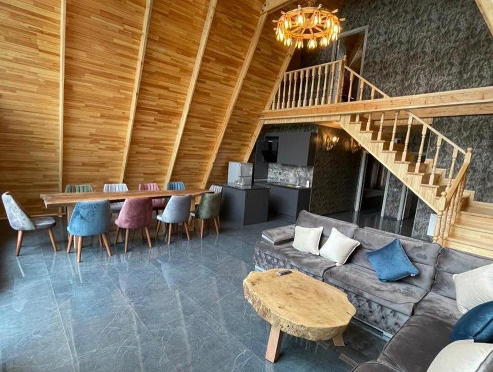 Qafqaz Wood Chalet Gabala Exterior photo
