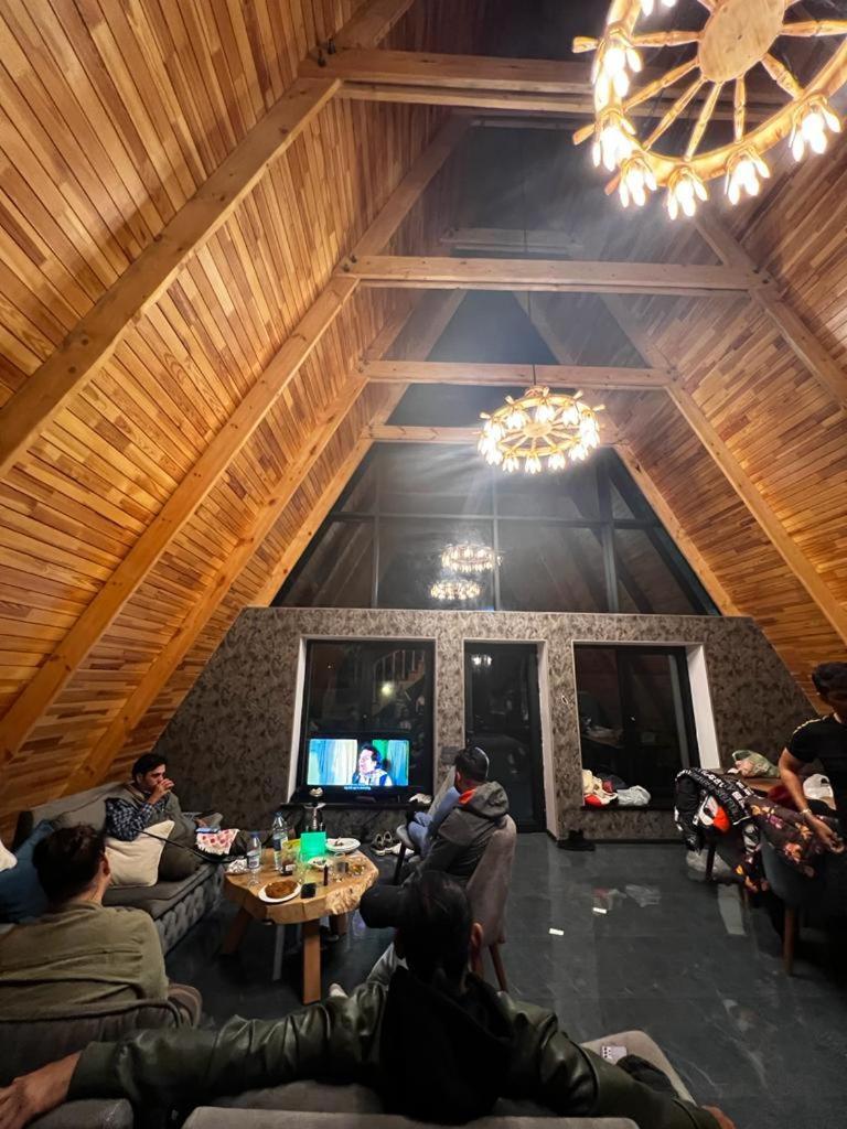 Qafqaz Wood Chalet Gabala Exterior photo