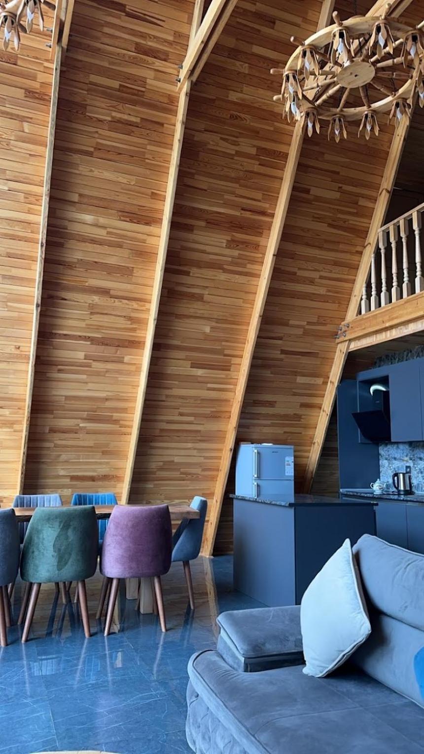 Qafqaz Wood Chalet Gabala Exterior photo