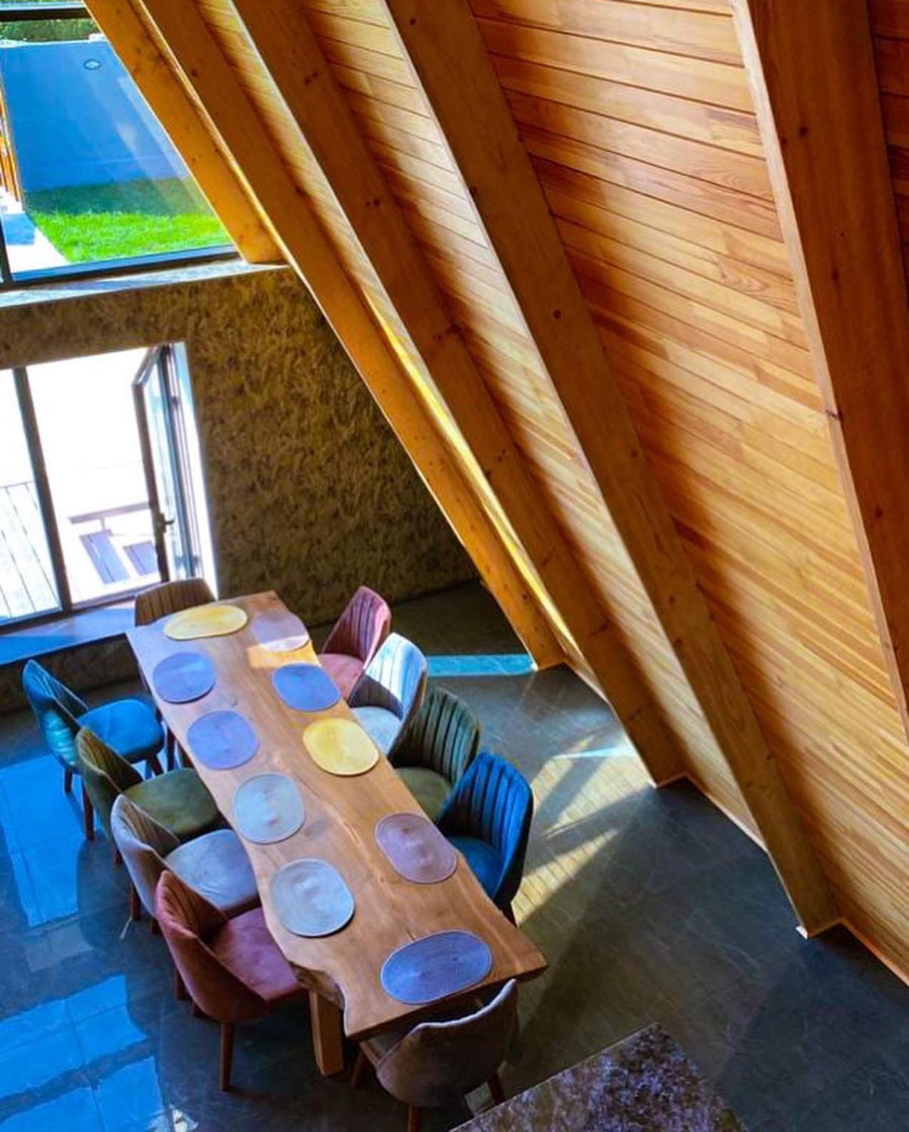 Qafqaz Wood Chalet Gabala Exterior photo